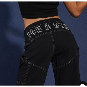 JGR & STN CHRISTINA CARGO PANT BLACK Size 2